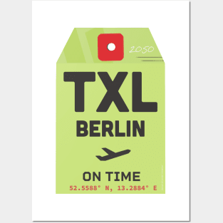 TXL airport Posters and Art